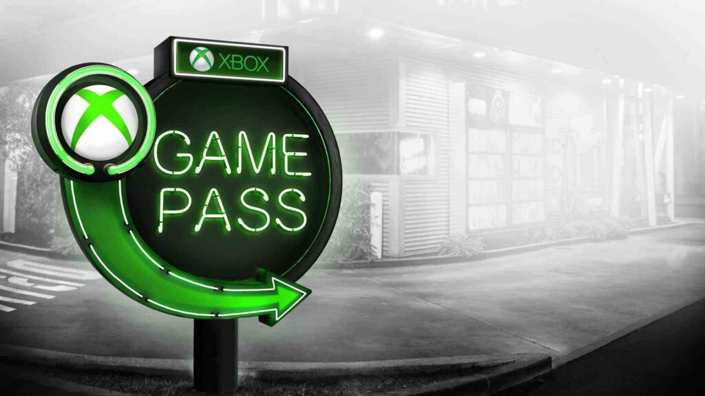 placa escrito melhores jogos da game pass